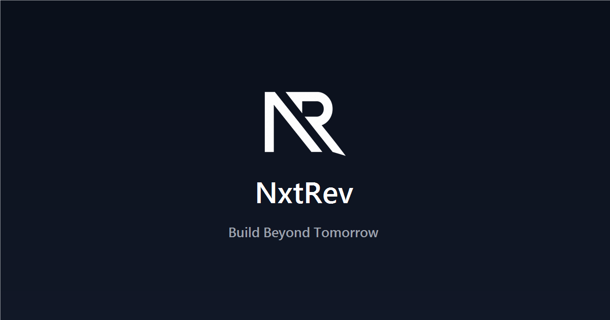 NxtRev — official preview image